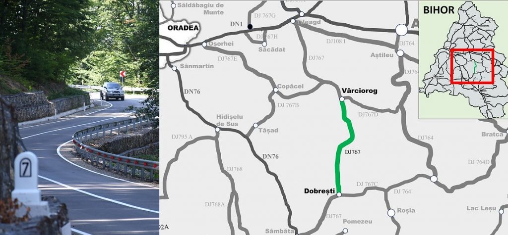Lucrările de reabilitare și modernizare a drumului dintre localitățile Dobrești și Vârciorog sunt aproape de finalizare