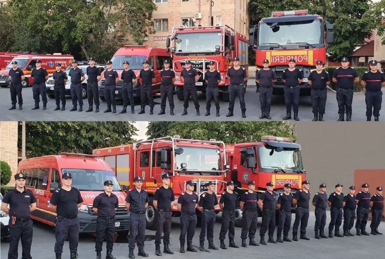 Mai mulți pompieri din Beiuș participă la o nouă misiune de stingere a incendiilor din Grecia! Felicitări eroilor din Beiuș!