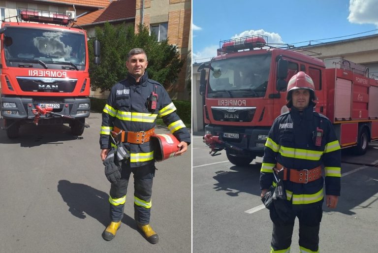 Un pompier șteian, aflat în timpul liber, a împiedicat mistuirea unei cabane din satul de vacanță Vârtop