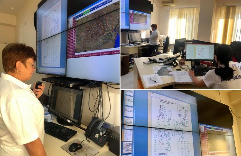 Exercițiu de simulare COD ROȘU de INUNDAȚII pe CRIȘUL NEGRU la staţiile  Beiuș, Tinca, Cărand și Cermei