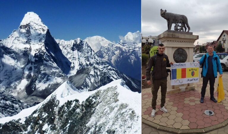 Din Apuseni, în Everest: Doi brădeni au plecat să cucerească vârful Island Peak Everest! Cum arată vârful? (VIDEO)