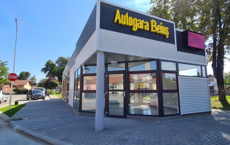 Au fost recepționate lucrările la Autogara Beiuș