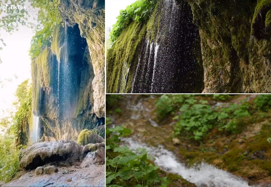 (VIDEO) Cascada Șipote, un obiectiv turistic superb din Munții Trascăului, pe Valea Arieșului