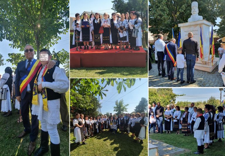 Avram Iancu a fost comemorat și de primarul UDMR al comunei Mihai Viteazu: Felicitări lui Ioan Zeng pentru că respectă ambele tradiții!
