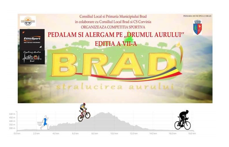 Duminica viitoare alergam, pedalam pe Drumul Aurului