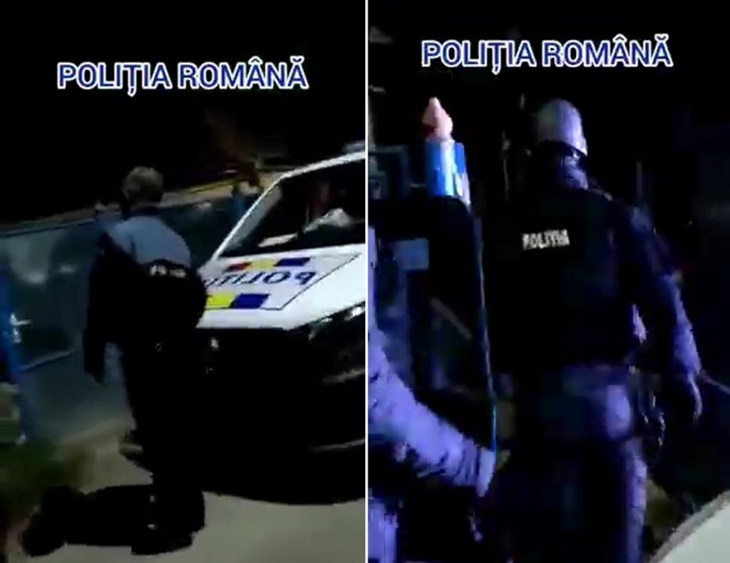 (VIDEO) Dis-de-dimineață mascații au reținut un tânăr de 22 de ani din Geoagiu după o percheziție domiciliară!
