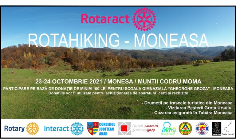 Rotahiking – Haideți să descoperim zona montană a Aradului, zona Moneasa, din Apuseni