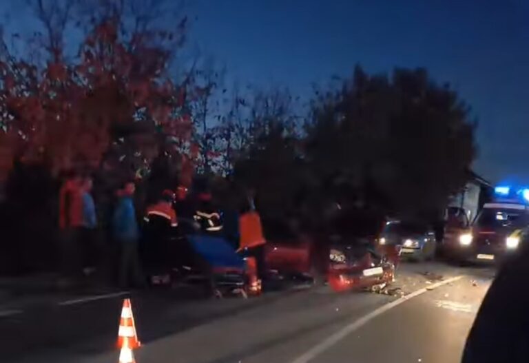 Doi răniți au rezultat ieri din accidentul de pe DN76 Ștei-Beiuș din Petrileni! Care este filmul accidentului?