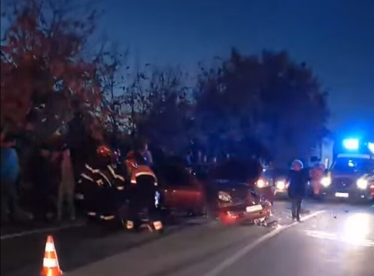 (FOTO) Accident GRAV pe DN76 Ștei – Beiuș, în Petrileni
