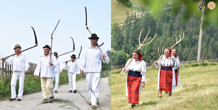 (VIDEO) Clacă de coasă – film documentar etnografic, realizat în Mărișel, în Munții Apuseni