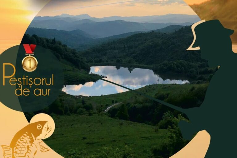 Gala de pescuit sportiv „Peștișorul de Aur”  în inima Țării Moților, în Tăul Brazi