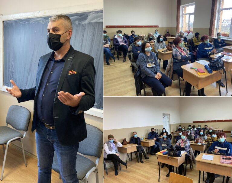 Prefectul județului Hunedoara, Călin Petru Marian, a participat la o întâlnire cu cadrele didactice din Șoimuș