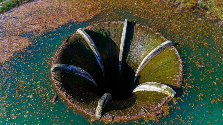 Imagini superbe cu lacul Vida de toamnă – istoria unei mori uitate