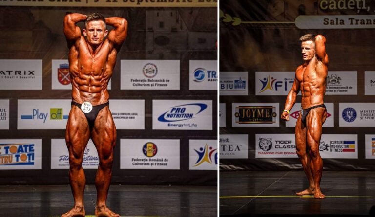 Un tânăr din Brad face performanță în culturism: Nuțea solicită politicienilor din Brad să sprijine și performanța în sport