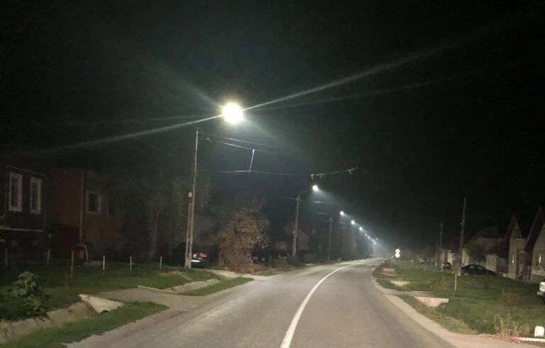 Satele comunei Bistra vor beneficia de iluminat public pe LED, controlat prin telegestiune!