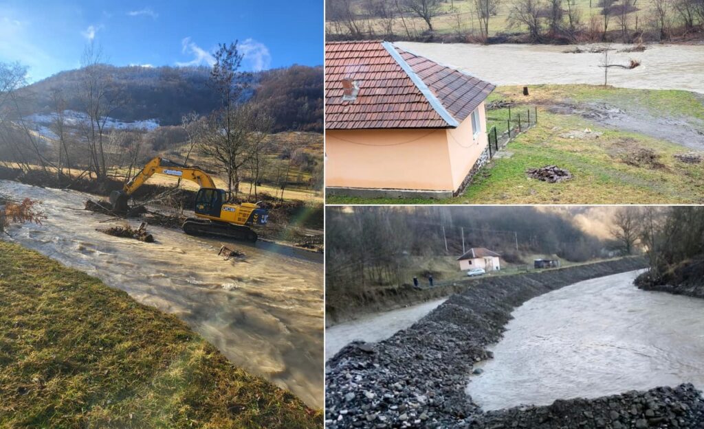 ABA Crișuri a oprit eroziunea de pe Crișul Alb din Blăjeni