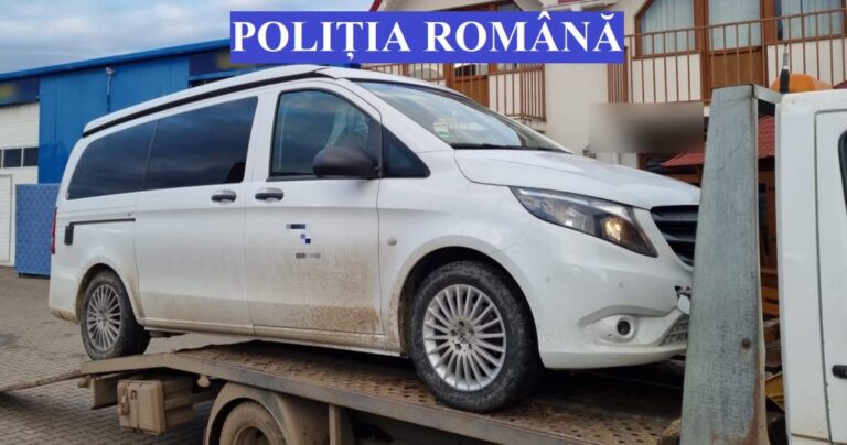 O mașină de lux furată din Germania, a fost depistată în Huedin, la un chinez