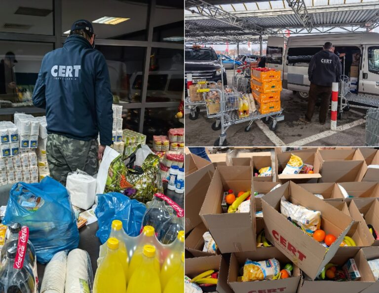 De Crăciun, voluntarii de la CERT Transilvania au trimis 5 tone cu cadouri copiilor din Apuseni