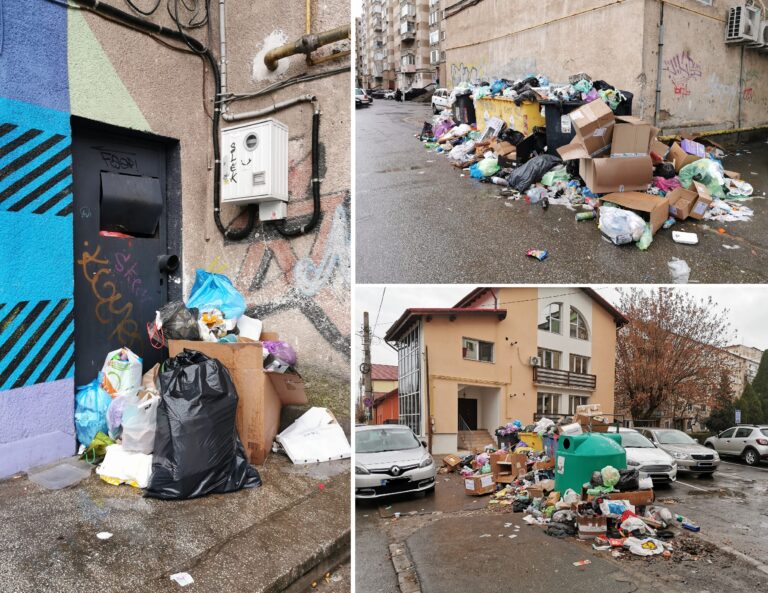 Cum arată începutul coșmarului în Deva: Va fi îngropat orașul în gunoaie de sărbători?