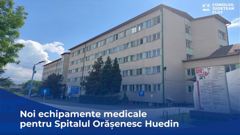 Noi echipamente medicale în dotarea Spitalului Orășenesc Huedin