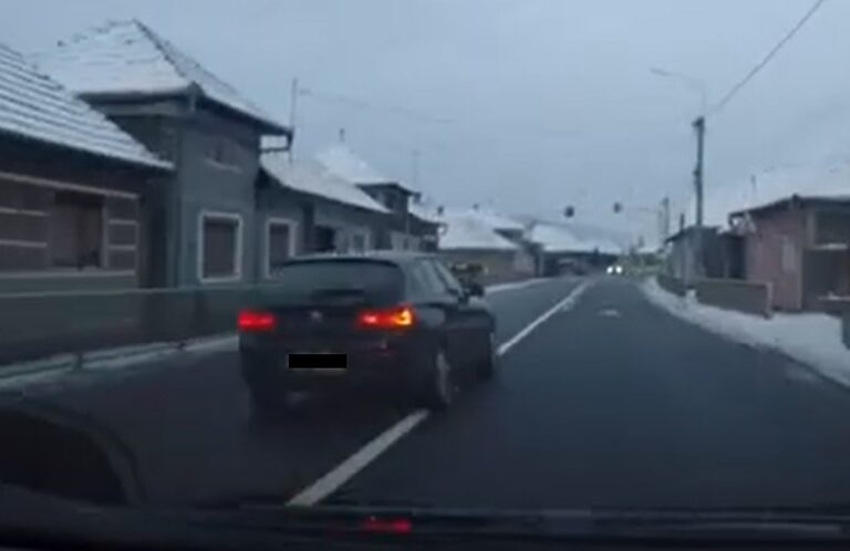 (VIDEO) Șmecheri la volan: Depășiri periculoase pe Arieșeni – Oradea, pe DN75 și DN76!