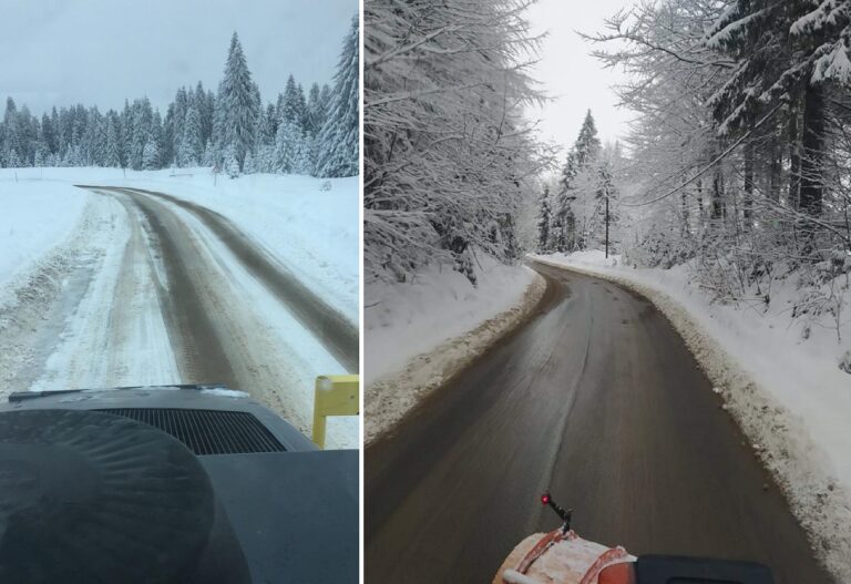 Se intervine pe toate drumurile pentru deszăpezire și în zona Padiș – Stâna de Vale