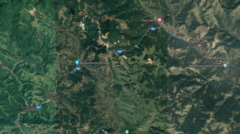 Drumul județean dintre Zlatna și comuna Almașu Mare va fi reabilitat și asfaltat