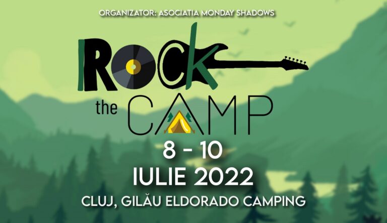 În iulie, în Gilău, la ElDorado, revine Festivalul Rock the Camp
