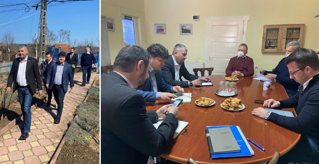 Prefectul Marian, în vizită de lucru în Ribița, Bulzeștii de Sus și Tomești: Au fost analizate proiectele celor trei comune