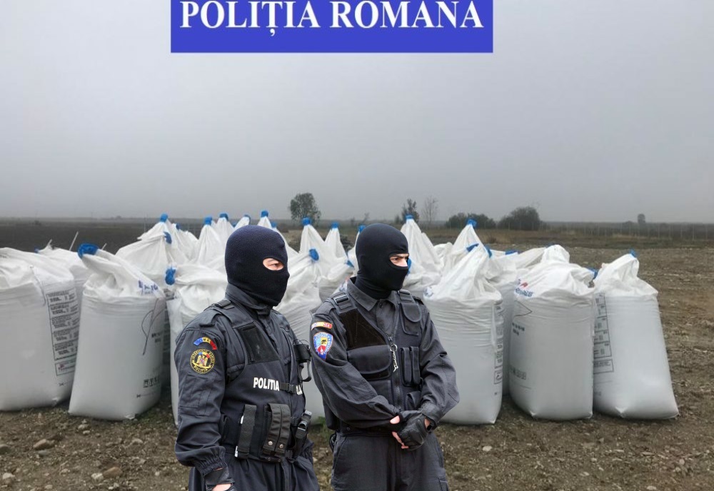 Poliţiştii din Alba au indisponibilizat peste 25 de tone de îngrăşăminte chimice, care erau depozitate necorespunzător