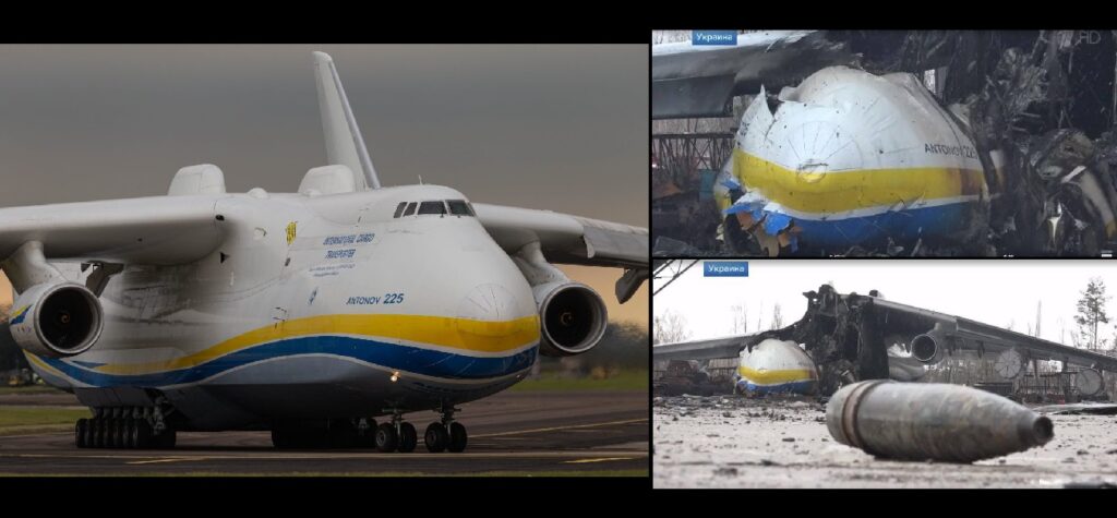 (VIDEO) Ce a mai rămas din cel mai mare avion din lume: Antonov 225 Mriya a fost distrus complet