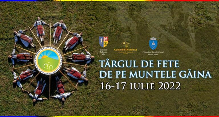 Târgul de fete de pe Muntele Găina se organizează anul acesta în 16-17 iulie