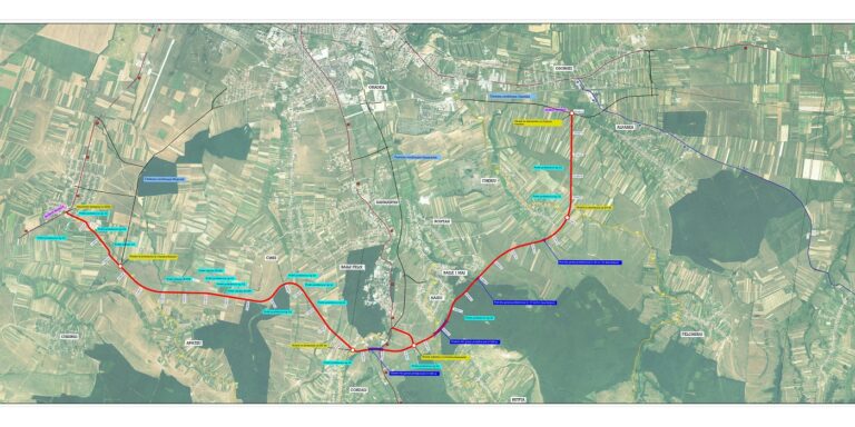 Traseul inelului rutier metropolitan, Nojorid, Sânmartin și Oșorhei, a fost definitivat