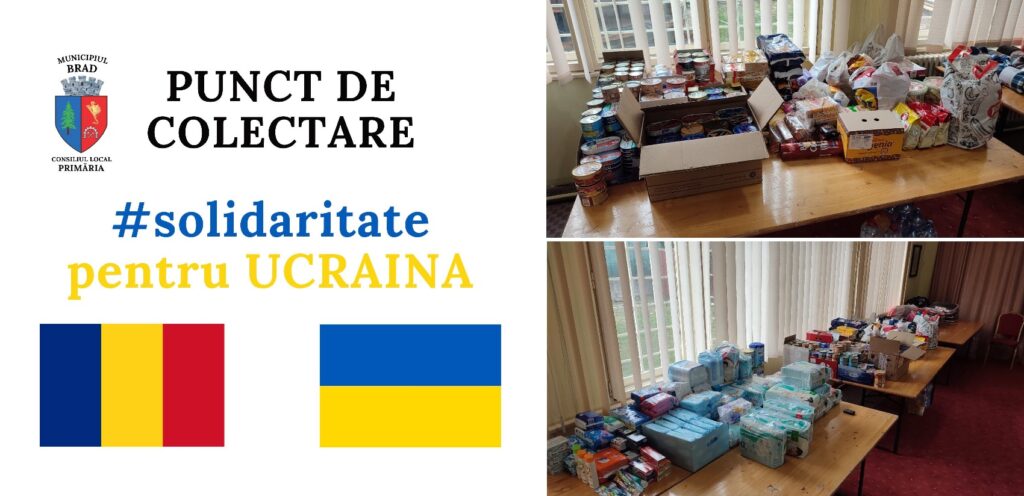Florin Cazacu: Un număr mare de brădeni au donat în prima zi produse pentru refugiații din Ucraina