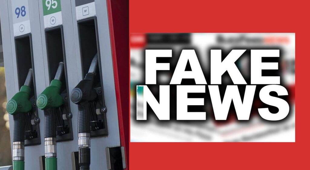 Nu mai fugiți la benzinării! Nu cădeți în capcana FAKE NEWS-urilor!