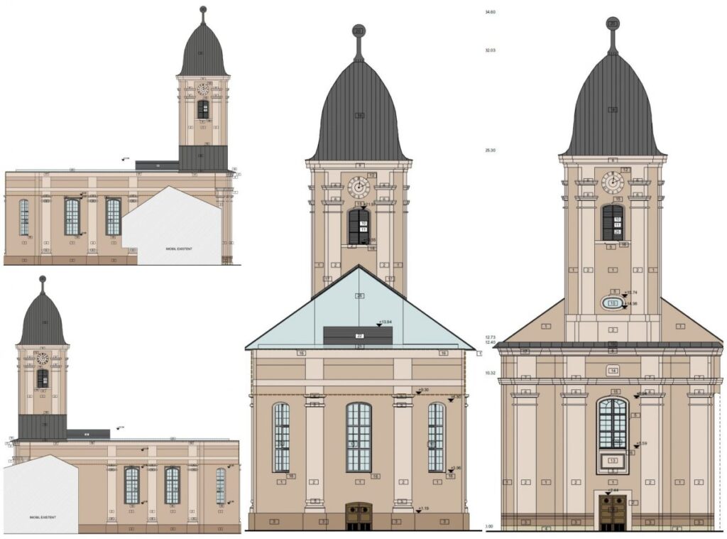 Clădirea fostei biserici unitariene din Abrud urmează să fie reabilitată și transformată într-un centru recreativ