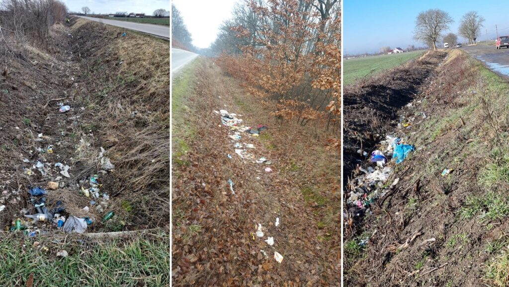 Zeci de tone de deșeuri au fost strânse de pe marginea drumurilor din Bihor, inclusiv din zona Ștei-Beiuș-Aleșd