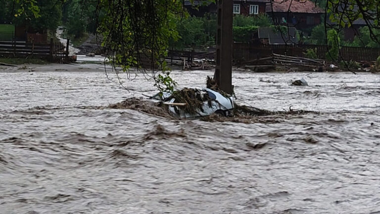 Cod Galben de inundații pe Crișul Repede, bazin superior amonte S.H. Ciucea și pe râurile Săcuieu (Henț) și Călata