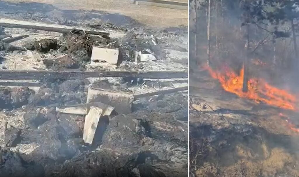 (VIDEO) 400 de oi au ars de vii într-un incendiu de vegetație produs în Alba!