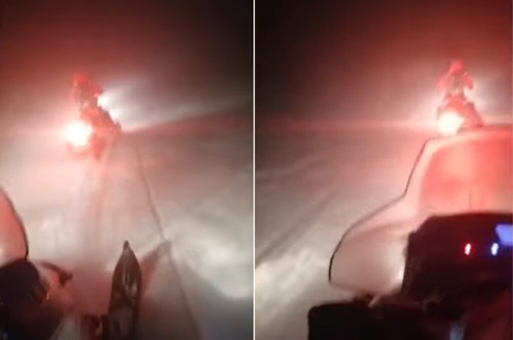 (VIDEO) Patru turiști au fost salvați din zona lacului Drăgăn: Tinerii nu erau îmbrăcați adecvat sezonului!