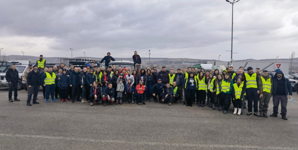 Acțiune de Paște a celor de la CERT Transilvania: 150 de familii din Apuseni cu o situație materială dificilă au fost ajutate!