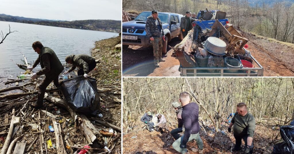 6.800 de kg deşeuri au cules silvicultorii și voluntarii din Geoagiu, Băiţa, Certej, Hunedoara, Deva și Roşcani