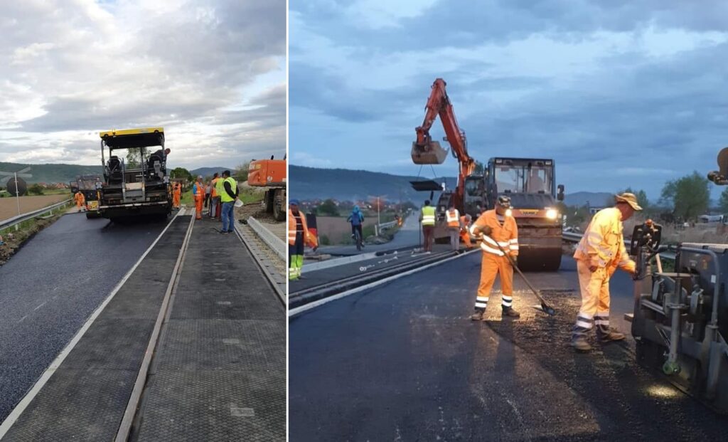 Din 1 mai se va putea circula pe drumul Sebiș- Bârsa! Trecerea la nivel de cale ferată de la ieșirea din orașul Sebiș spre Arad este finalizată