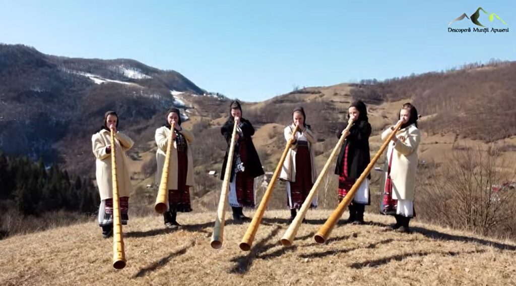 VIDEO de promovare al tulnicului cu grupul de tulnicărese „Apuseni”