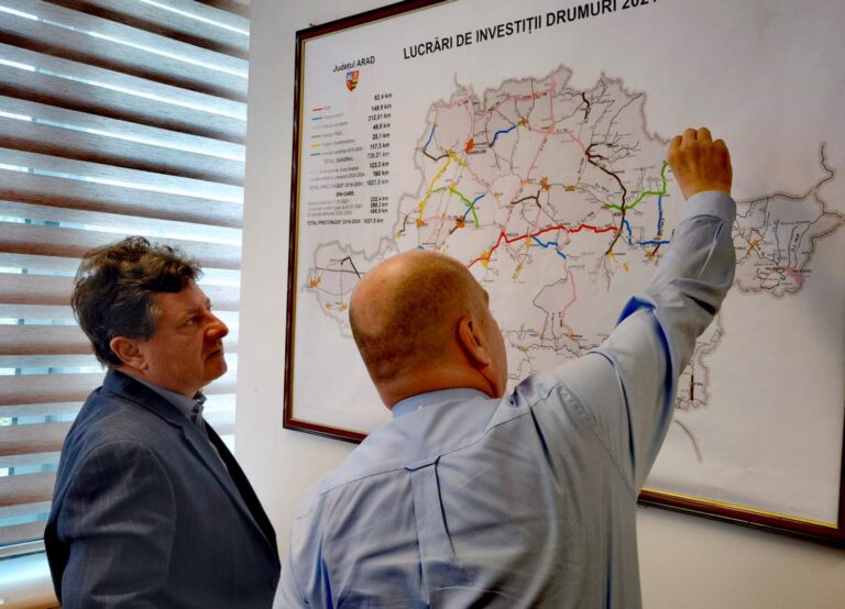 Drumul dintre Arad și Bihor prin Moneasa prioritate zero pentru Bolojan și Cionca