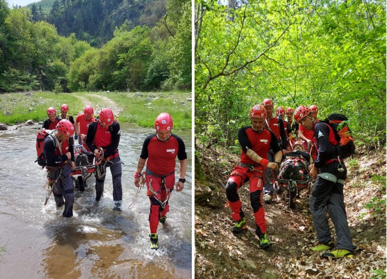 Pregătirea continuă a salvamontiștilor clujeni din Apuseni a trecut la etapa de vară