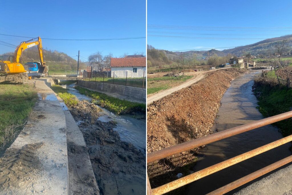 ABA Crișuri a început lucrările de decolmatare pe Valea Holod, în Luncasprie și pe Valea lui Vasile, în Dobrești