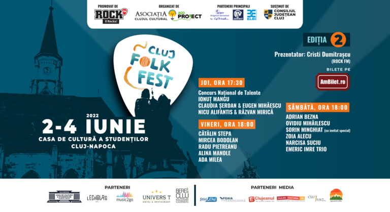Cluj Folk Fest 2022, pe ultima suta de metri: Organizatorii au pus în vânzare biletele de o zi!