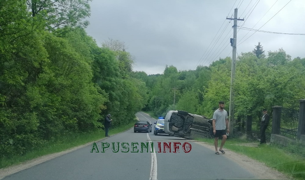 Accident pe drumul județean Căpuș – Beliș, aproape de Valea Fericirii