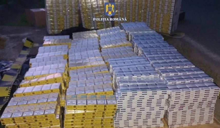 88.000 de țigarete nemarcate legal a fost confiscate de polițiștii bihoreni
